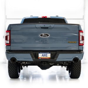 Ford F-150 Performance Exhaust - AWE Tuning - 0FG Resonated Cat-Back - Diamond Black - `21-`27 Ford F-150 Performance Exhaust - AWE Tuning - 0FG Resonated Cat-Back - Diamond Black - `21-`27